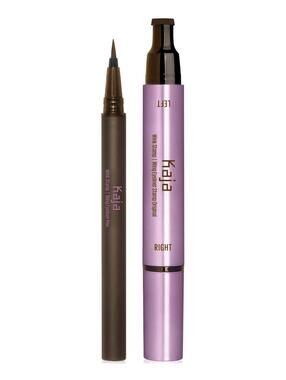 Kaja Wink Stamp Original Waterproof Wing Eyeliner Stamp & Pen - Brown